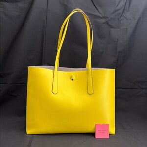 Kate Spade Lemon Yellow Tote (Large)